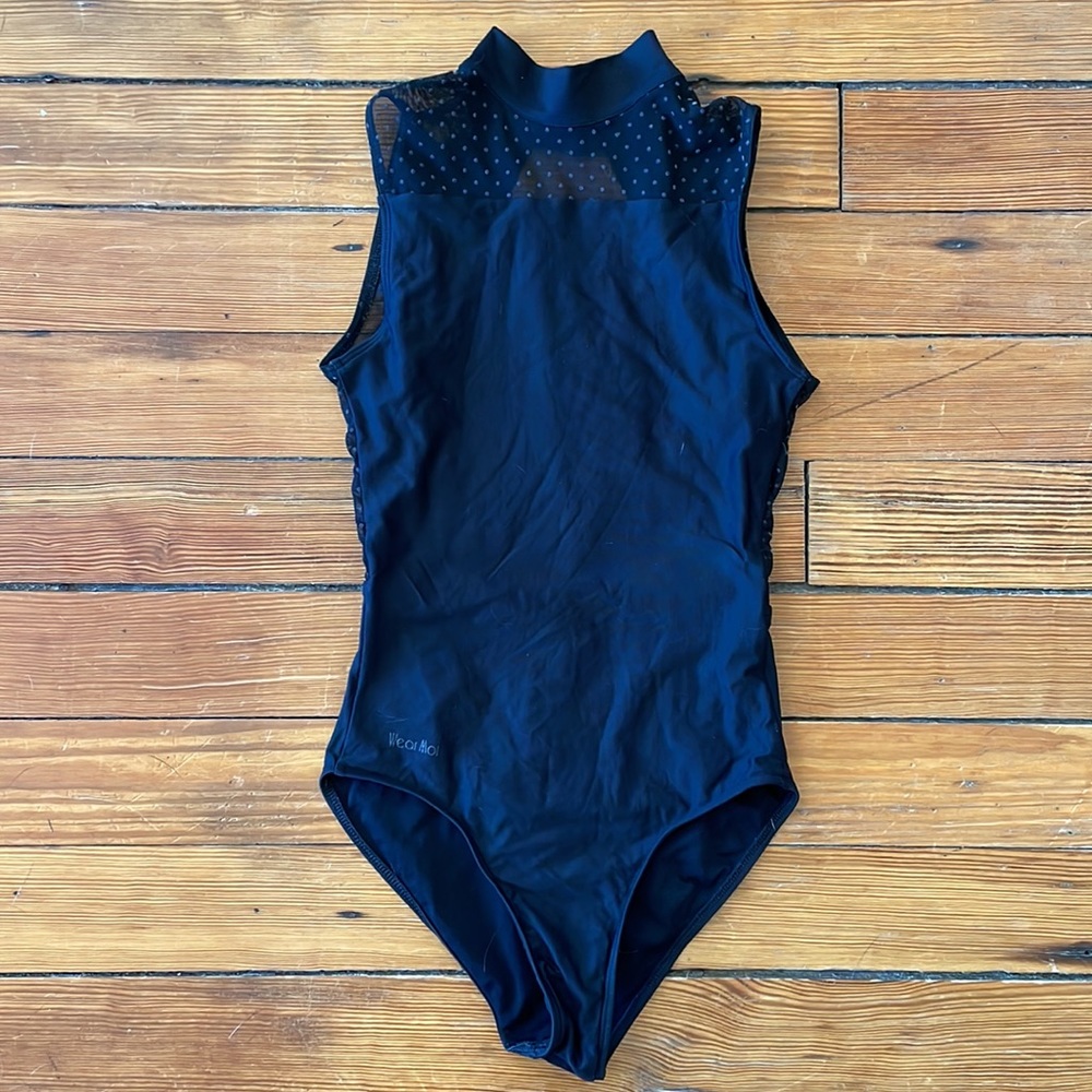 WearMoi high collar leotard